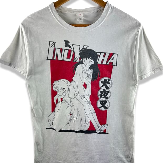 이누야샤 부틀렉 프린팅 티셔츠2637