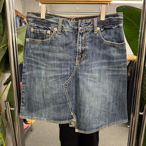 japanese vintage 데님 미니스커트