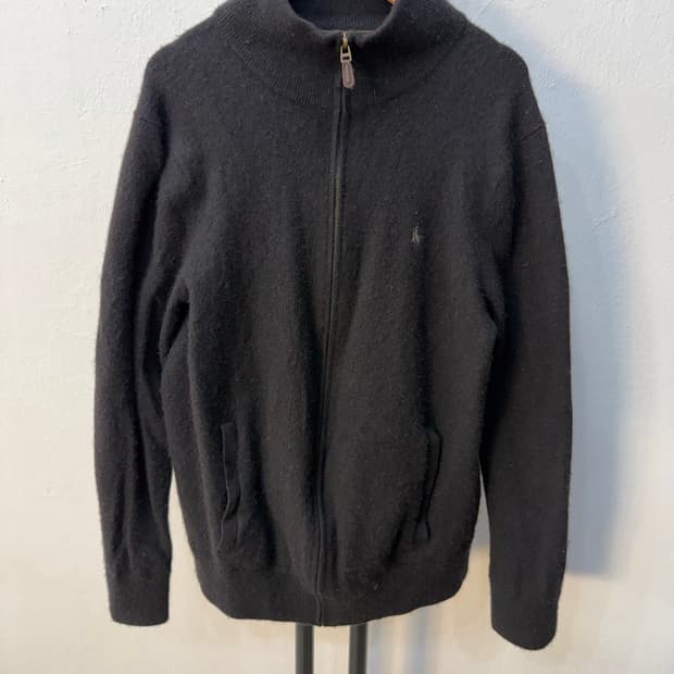 정품) 폴로랄프로렌 신형 여성 니트 집업 L 