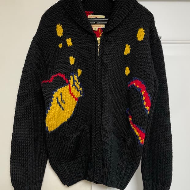 Dry Bones 코위찬집업 니트