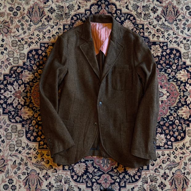 베빌라쿠아 트위드 자켓 100