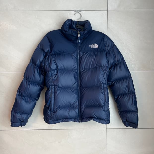 노스페이스 눕시 700 패딩 네이비/퍼플 [S]