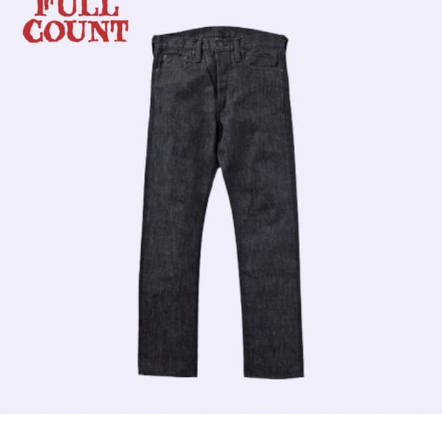 풀카운트 1108bk 33사이즈(5-6회 착용)
