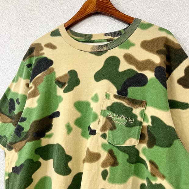 SUPREME New york city camo tee