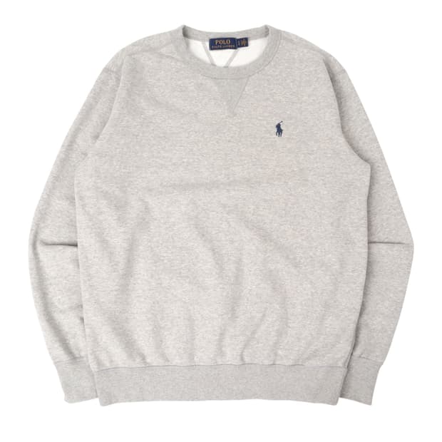 폴로 랄프로렌 헤더 그레이 크루넥 스웻셔츠