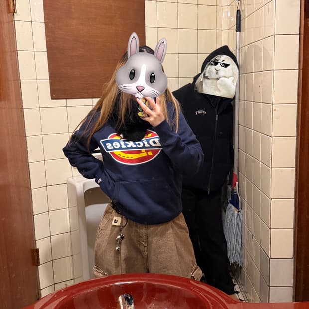 디키즈 오리지널 네이비 후드