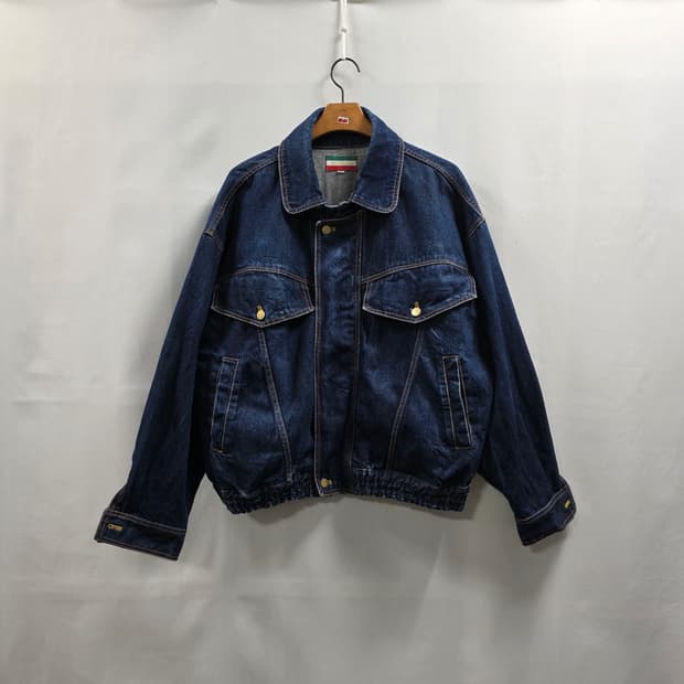 0728 MONREALE 빈티지 데님자켓 / 일본 빈티지 스타일 / L