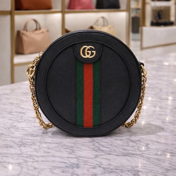 [S급] 구찌 오피디아 GG 가죽 숄더백 미니 판매합니다!!!