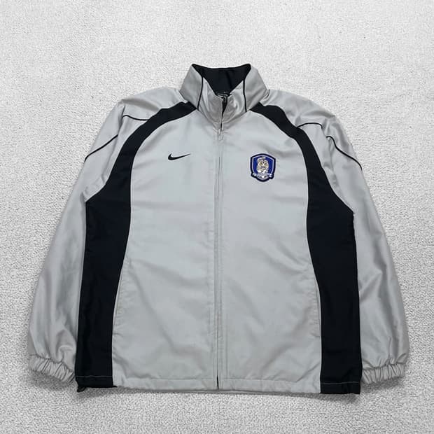 나이키 00s 대한민국 국대 바람막이 자켓 그레이