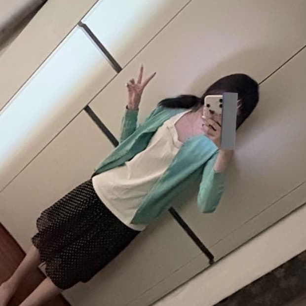 빈티지 모리걸 코디 세트