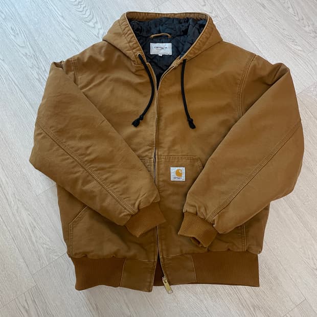 칼하트 wip og 액티브자켓 m  딥해밀턴 브라운