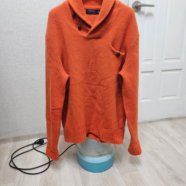 (105~110)XL ☆우주매물☆ 랄프로렌폴로 [오렌지] 숄카라니트