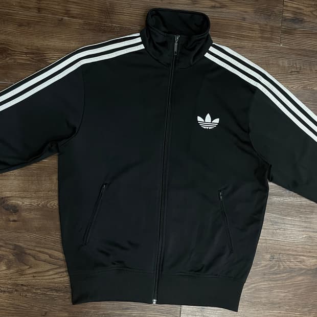 아디다스 파이어버드 트랙탑 져지 블랙