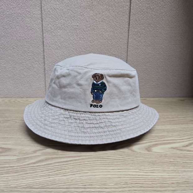 OS 폴로랄프로렌 폴로베어 버킷햇 베이지