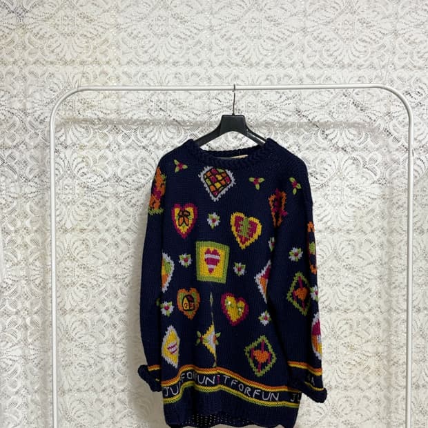 [eu] vintage unique knit