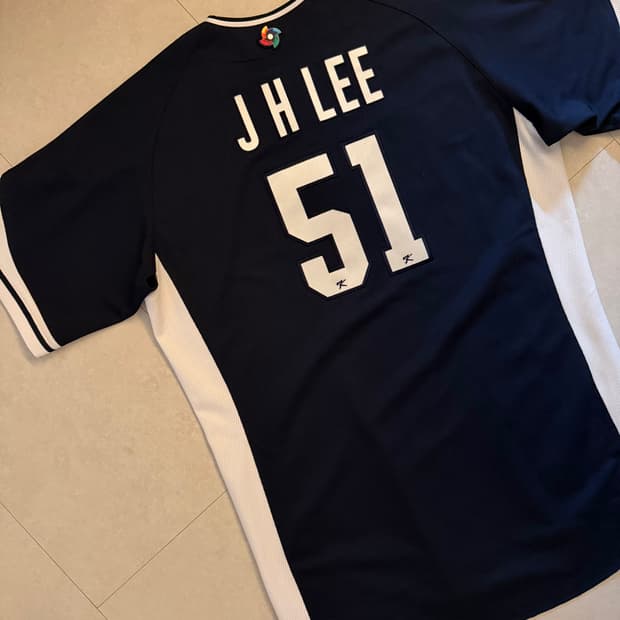 2023wbc이정후 실착 지급용 유니폼