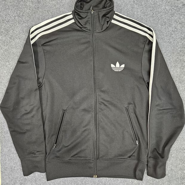 아디다스 파이어버드 져지 블랙 100 오버핏 (급처)