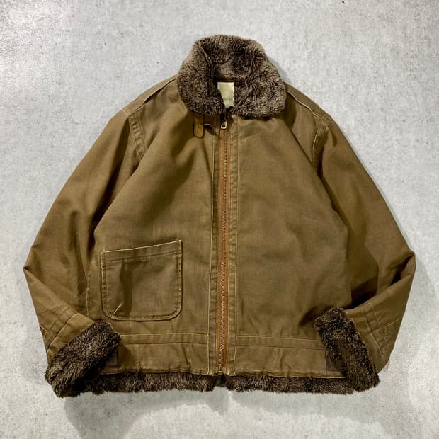 [L] House Of Blues 브라운 데님 B-3 자켓