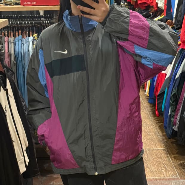 [HI] nike 바람막이 3컬러 배색