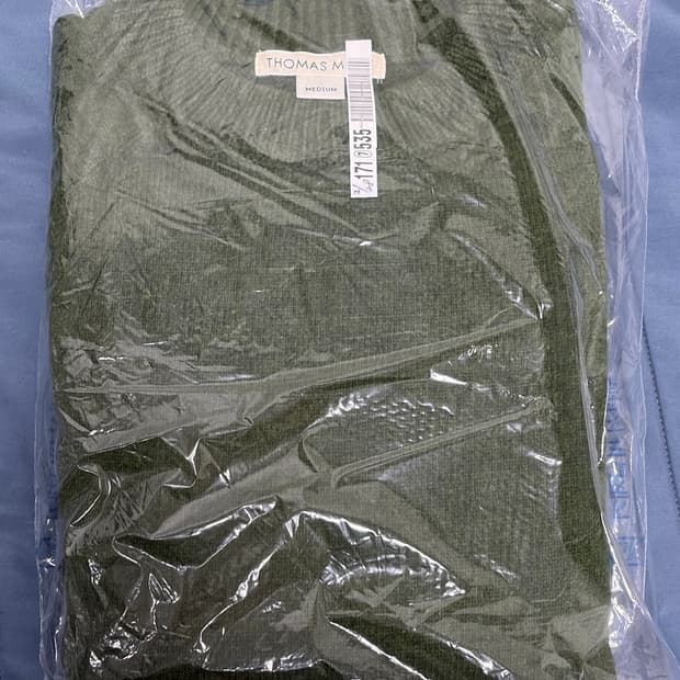 토머스모어 램스울 니트 M