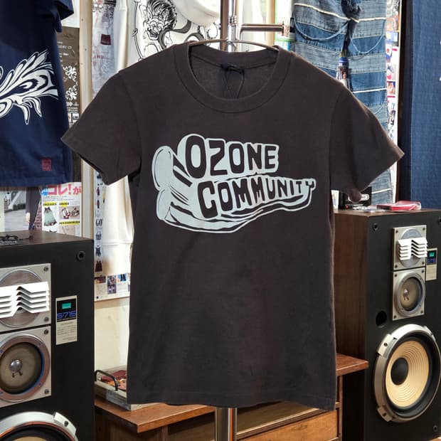 JPN 오존 커뮤니티 브라운 슬림핏 반팔