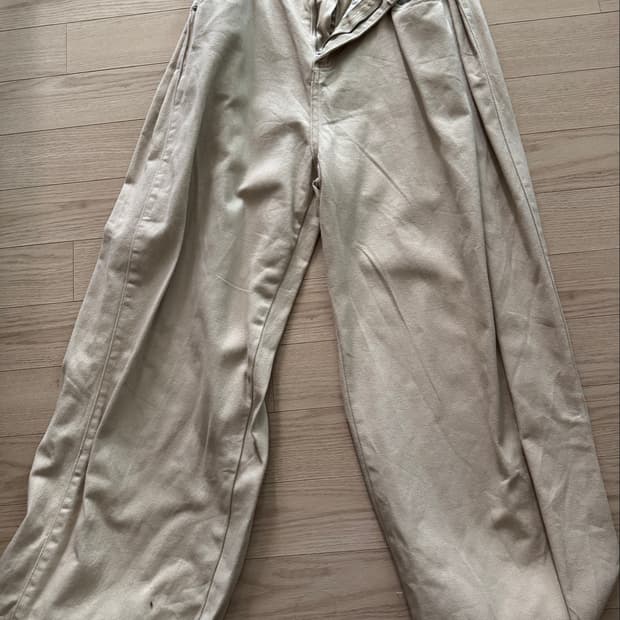 보세 베이지 팬츠 2XL