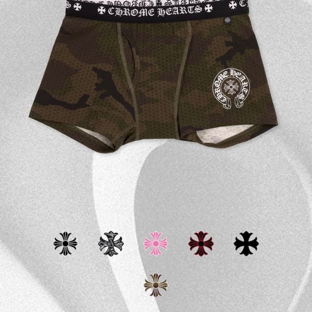 크롬하츠 카모 복서브리프 M 새제품