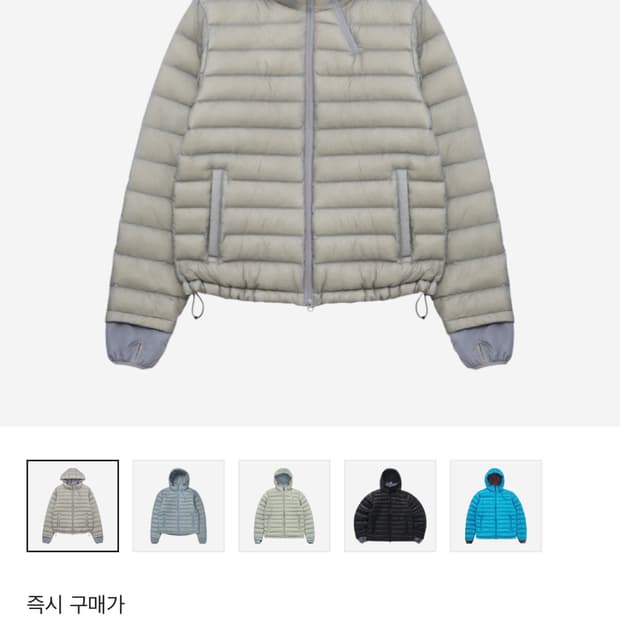 산산기어 서픽스 푸퍼 자켓 그레이 [1]