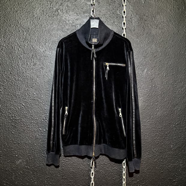 Black velvet Track Jersey