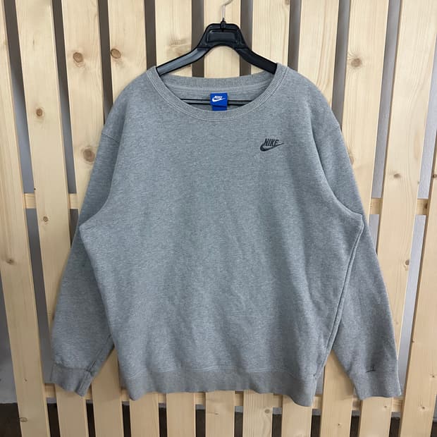 (XL) 나이키 맨투맨 그레이