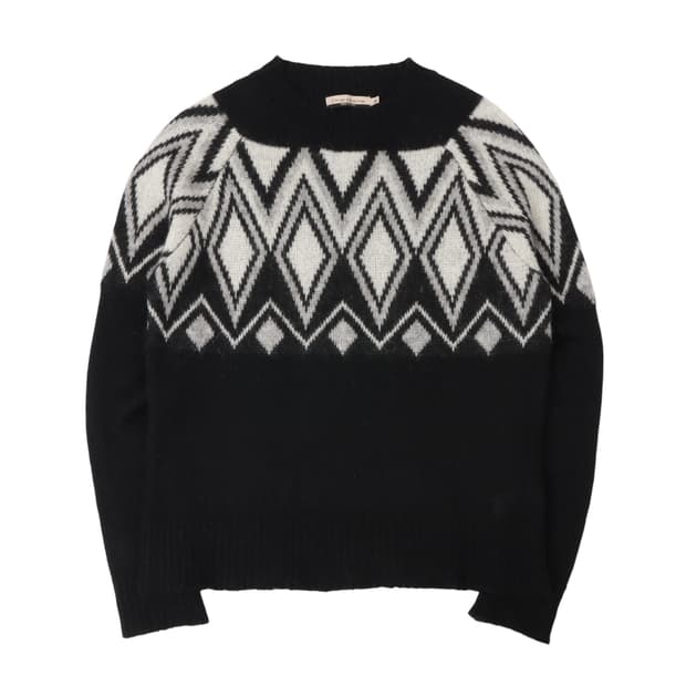 Chiaramente 이태리 모헤어 모크넥 니트