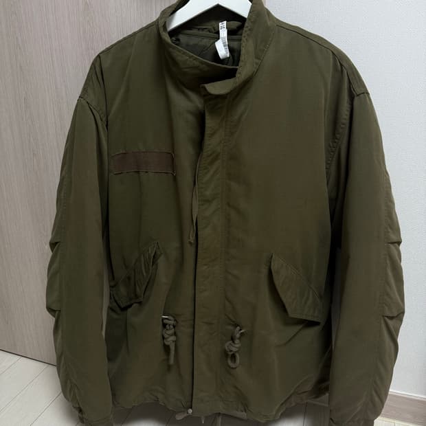 기프트 오리지널 M-65 숏 개파카 카키 투웨이 야상