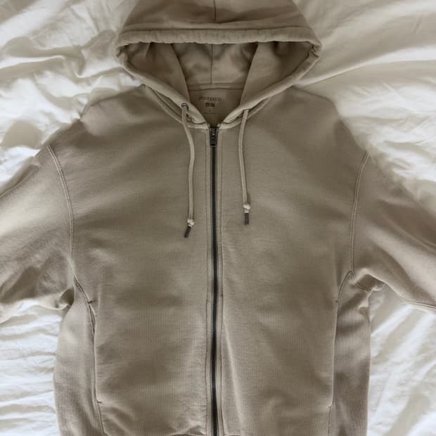 Uniqlo x JW anderson 25ss 베이지 후드집업