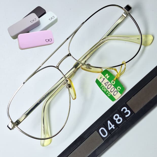 VISTA M453S SPM 안경테 54mm 일본 빈티지 데드스톡