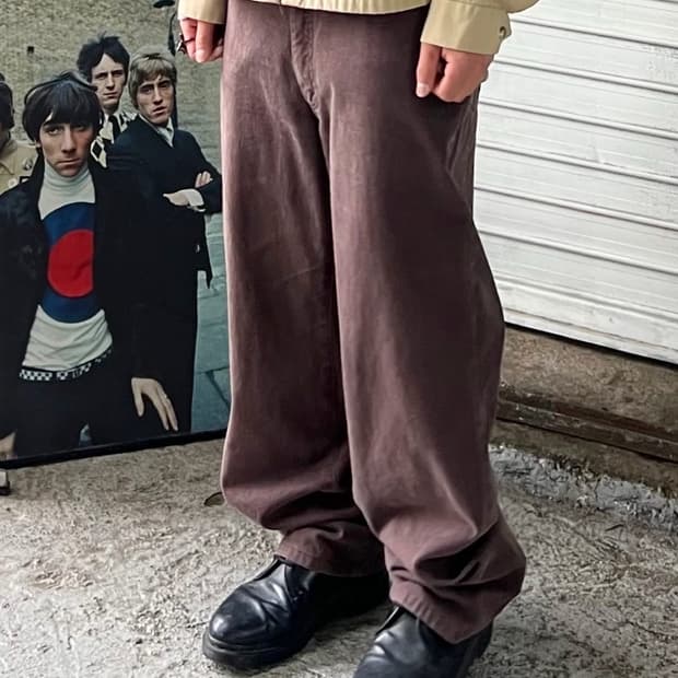 Mc Campbell brown cotton pants 🇯🇵