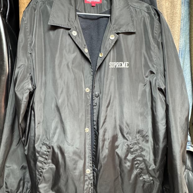 슈프림 X 토시오 마에다 코치자켓