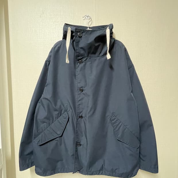 나나미카 후디드 자켓 네이비 M