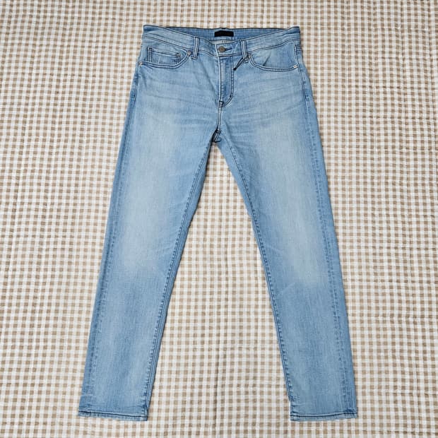 유니클로 스키니핏 청바지 남자33