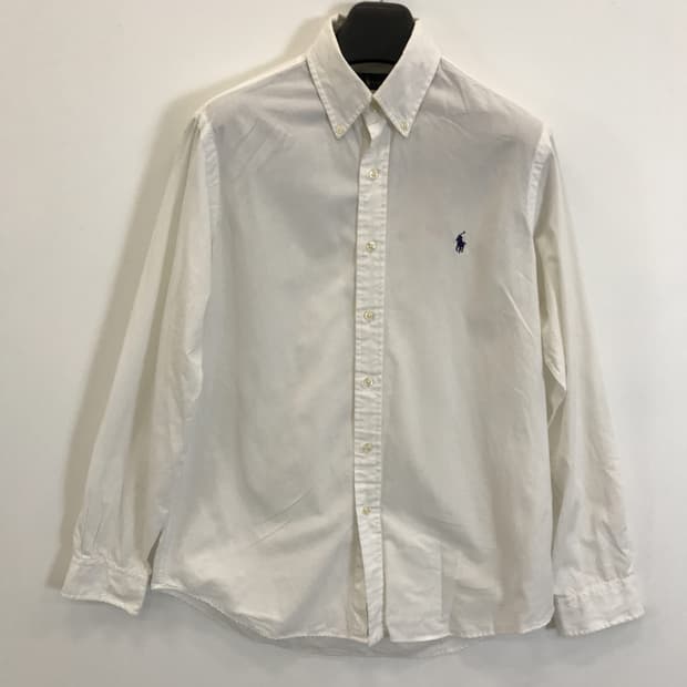 폴로 랄프로렌 화이트 포플린셔츠 M