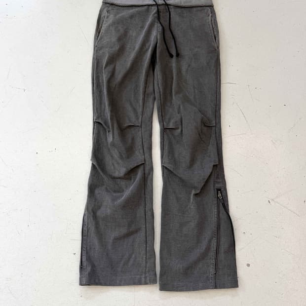 flare cotton pants