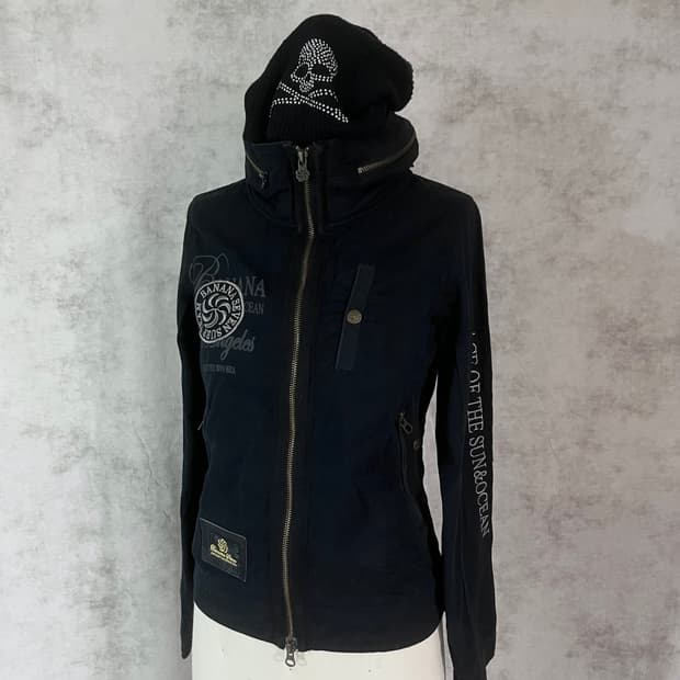 Y2k military jacket