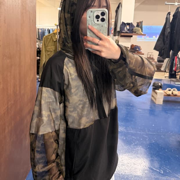 aero 페이스 가드 카모 아노락