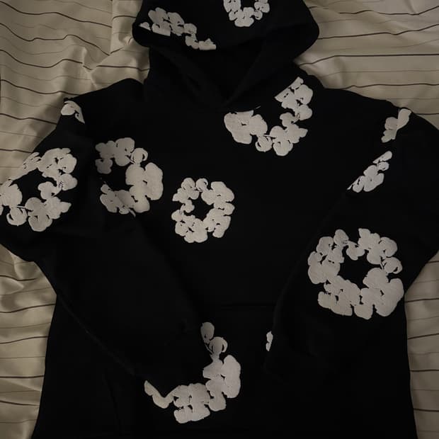 데님티어스 블랙 후디