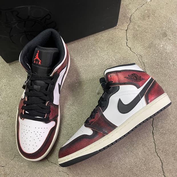 245) 나이키 에어 조던 1 SE 인프라레드 미드 빈티지 시카고