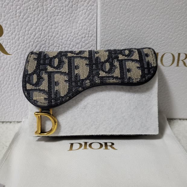 [풀구성] 디올 오블리크 새들 카드지갑