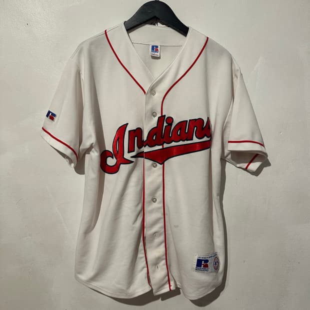 빈티지 90s 클리블랜드 인디언스 져지