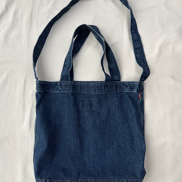 리바이스 데님 투웨이 토트백 크로스백