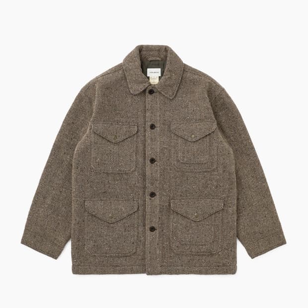 카키스 울 팀버 자켓 브라운 Wool Timber Jacket Brown