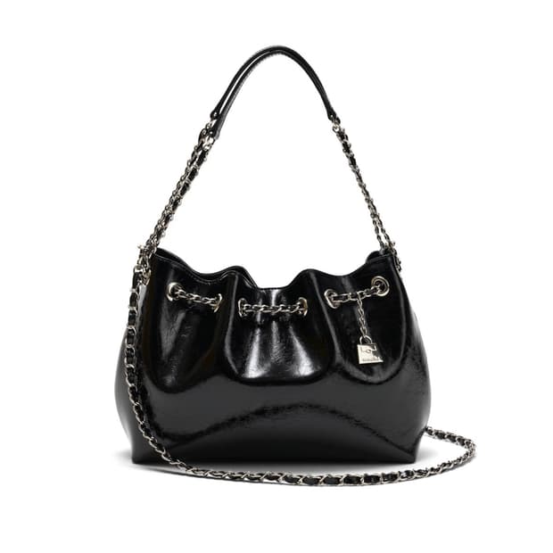 카디널레드 디미백 블랙