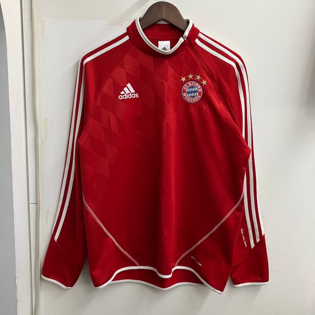 N3 아디다스 바이에르뮌헨 반집업 롱슬리브 맨투맨